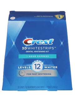 Buy 3D Whitestrips Dental Whitening Kit Level 12 Whiter For Fast Whitening in Saudi Arabia