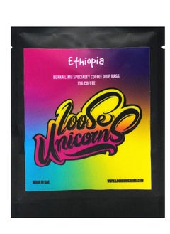 Buy Loose Unicorns Ethiopia Speciality Drip Coffee Bags, Pack of 5 in UAE