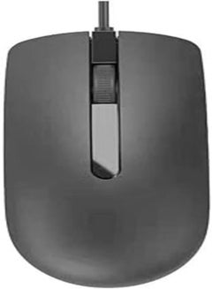 اشتري Etrain USB Wired Optical Mouse 1000 DPI, Black في مصر