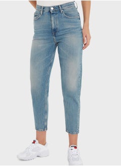 اشتري High Waist Mom Jeans في الامارات