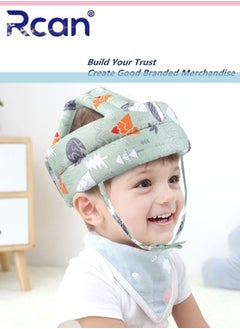 Buy Baby Head Protection Cap Toddler Toddler Safety Helmet Cartoon Lightweight Soft Breathable Suitable for Baby Boys And Girls Crawling And Walking in Saudi Arabia