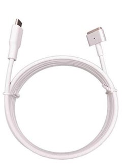 Buy USB C Type C to Magnetic (T-Tip) Cable for MacBook Air Pro （2012-2017），White in Saudi Arabia