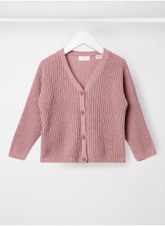 اشتري Baby Girls Chunky Knit Cardigan في الامارات