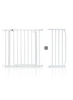 اشتري Baby Safe - Metal Safety Gate With t 30cm Extension - Withite في السعودية