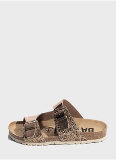 Buy Ilithyie Double Strap Flat Sandals in UAE