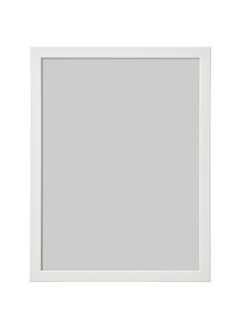 Buy Picture Frame White Plastic & Fibreboard 30x40 cm in UAE