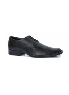 اشتري Men's Robert Woo 19 Oxford Derby Lace up Comfort Black Leather Work Office Formal Occasion Party Casual Wear Italian Design Anti Skid Padded Insole Trendy Premium في الامارات