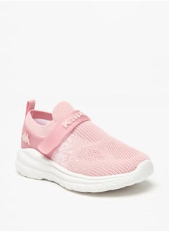 اشتري Girls' Mesh Textured Slip-On Walking Shoes with Hook and Loop Closure في السعودية