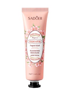 Buy Sakura Flavored Moisturizing Hand Cream 30g in UAE