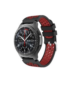Buy Compatible avec Bracelet Galaxy Watch 46mm/Gear S3 Frontier/S3 Classic/Samsung Galaxy Watch 3 45mm Bracelets 22mm Silicone Bande Sport Strap pour Huawei Watch GT 2 46mm/GT 3 46mm/GT 3 Pro 46mm in Egypt