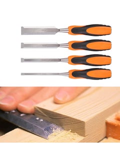 Buy Chisel Set for Woodwork 4 Pcs Deluxe German Type Professional Quality Wood Chisel Set in Saudi Arabia