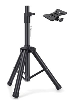 Buy Speaker Stands Adjustable Extend 30" to 44" PA DJ Short Tripod Stand Mini Speaker Stand Compatible Insert Safety Pin and Knob Tension in UAE