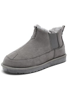 اشتري Men's Outdoor Fashion High Top Casual Boots Plush Insulation في السعودية