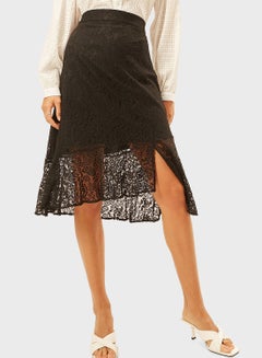 Buy Lace Detail Skirt in UAE