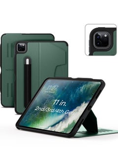 Buy ZUGU CASE iPad Pro 11 Case, Ultra Slim Protective Case/Cover Designed for iPad Pro 11-inch (4th Gen, 2022) / (3rd Gen, 2021) / (2nd Gen, 2020 / 1st Gen, 2018) with Convenient Magnetic Stand - Pine in UAE