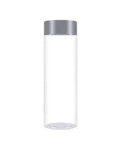 Buy Prodel Pet Bottle Straight Round 350 ML With Silver Cap in UAE