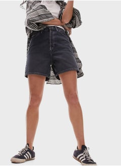 Buy High Waist Denim Shorts in UAE