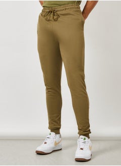 Buy Eco-Earth Slim Fit Terry Jogger with Welt Pockets in Saudi Arabia