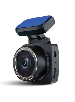 اشتري KM300 Smart Car Dash Camera 140° FOV Rear Cam Night Vision Dash Cam 1080P FHD Resolution Control via APP Built In Wifi Emergency Recording 2.0 Inch Black في الامارات
