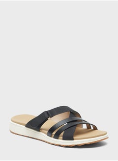 Buy Cross Strap Flat Sandals in Saudi Arabia