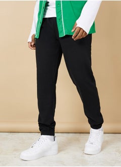 Buy Slim Fit French Terry Elasticated Cuff Jogger in Saudi Arabia