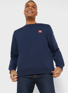 Buy Logo Crew Neck Sweatshirt in Saudi Arabia