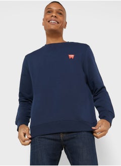 Buy Logo Crew Neck Sweatshirt in Saudi Arabia