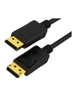 Buy DP to DP Cable Supports 4K Gold Plated Displayport to Displayport Cable DP Male to DP Male Adapter Cable 1 Meter in UAE