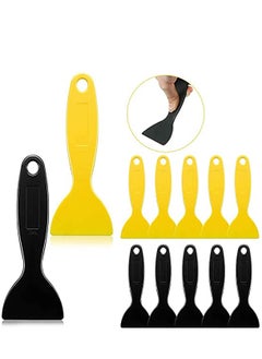 اشتري Plastic Putty Knife Spatula, Resin Removal Vinyl Film Wrap Cleaner Scraper Air Bubble Remover Sticker Installation Tool, Reusable في السعودية