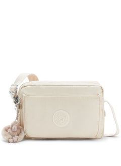 Buy KIPLING Abanu M Medium crossbody Beige Pearl-I68313KA in UAE