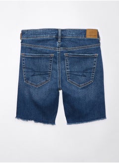 اشتري AE Next Level Low-Rise Skinny Bermuda Denim Short في الامارات