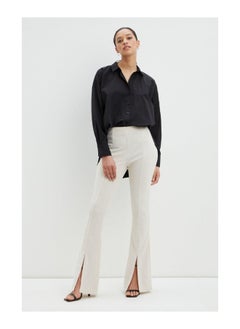 Buy Smart Stretch Flared Trousers in UAE