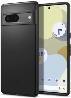 Buy Thin Fit Google Pixel 7 Case Cover - Black Black in UAE