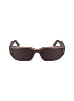 Buy FULL RIM ACETATE MODIFIED RECTANGLE CALVIN KLEIN SUN CK24500S  5119 (228) BROWN/ROSE in UAE