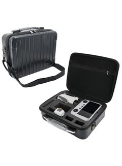 Buy Drone Carrying Case for DJI Mini 3 Pro Waterproof Hard Case Outdoor Travel Portable Case for Mini 3 Compatible 4 Batteries, Drone Smart Controller, Charging Hub, Filter, Propellers and Accessories in Saudi Arabia