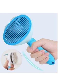 Buy Self-adhesive pet brush for dogs and cats removes tangled and curly hair Multi-colored in Egypt