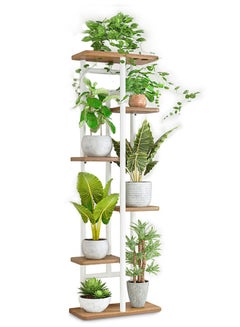 Buy 6 Tier Plant Stand 7 Potted Indoor Plant Shelf Garden Display Rack for Garden Corner Balcony Living Room in Saudi Arabia