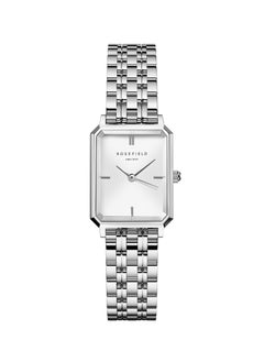 Buy Rosefield Octagon XS White Sunray Steel Silver Women Watch - OWGSS-O63 in UAE