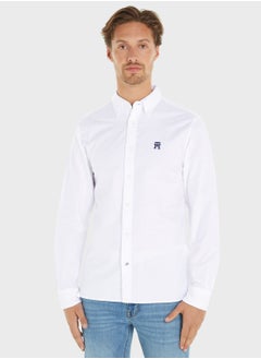 Buy Monogram Regular Fit Shirt in Saudi Arabia