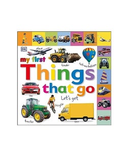 Buy Tabbed Board Books My First Things That Go Let's Get Moving in UAE