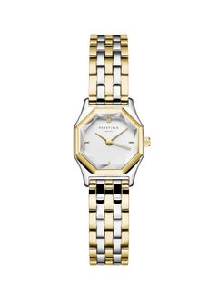 Buy Rosefield Gemme White, Two Tone Steel Gold Women Watch - GWSSS-G03 in UAE