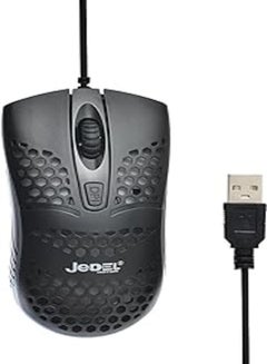 Buy Generic JedEL CP77 Gaming Mouse with Colorful Lightning And Elegant Appearance Efficient For Computer - Black in Egypt