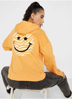 Buy Graphic Zip Thru Hoodie in UAE