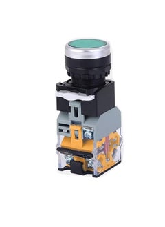 Buy KNP LA38-11D 220V GREEN is a durable industrial grade push button switch designed for controlling electrical circuits With its green button and built in indicator light it is ideal for signaling and control in various industrial environments. in UAE