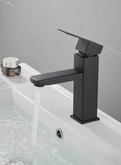 Buy Modern Basin Sink Tap Mixer Hot & Cold Water Stainless Steel Faucet in UAE