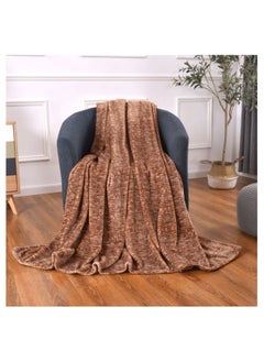 Buy 1-Piece Ultra Soft Flannel Fleece Blanket/Throw in Saudi Arabia