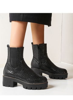 اشتري Fashion Ankle Boots Black في السعودية