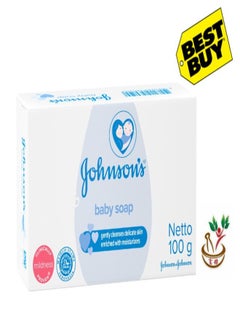Buy Johnson & Johnson Baby Soap Gentle 3.5 Oz. 100gm (Pk of 12) in UAE