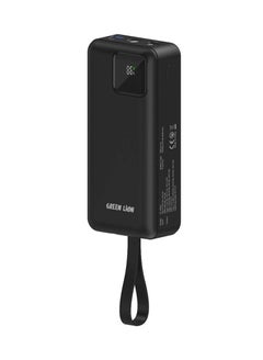 Buy Green Lion Power Tank Power Bank 30000mAh PD 22.5W with Fast Charging Cable - Black Green Lion Power Tank Power Bank 30000mAh PD 22.5W with Fast Charging Cable - Black Green Lion Power Tank Power Ban in UAE