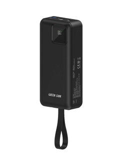 Buy Green Lion Power Tank Power Bank 30000mAh PD 22.5W with Fast Charging Cable - Black Green Lion Power Tank Power Bank 30000mAh PD 22.5W with Fast Charging Cable - Black Green Lion Power Tank Power Ban in UAE